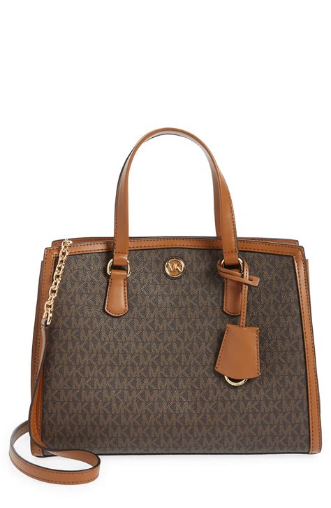 michael kors acorn satchel|michael kors manhattan satchel.